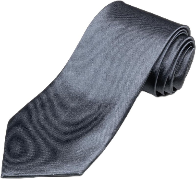 SEVENHEAD Store Solid Color Ties 3.15 Inch (8CM) for Men Pure Color Satin Neckties Formal Mens Ties Wedding Businesss - Image 1